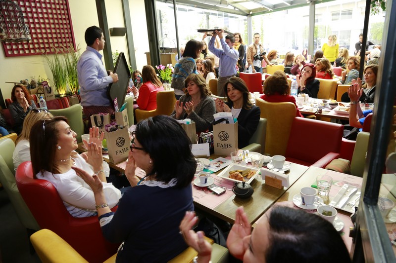 Mariam Mogharbel brunch Let's meet for Hope